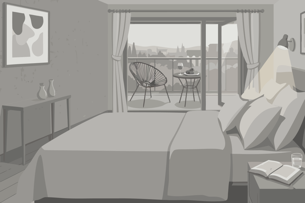 Appartement 2 Chambres avec Cabine
